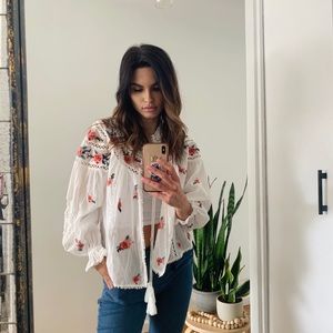 Zara Boho Top